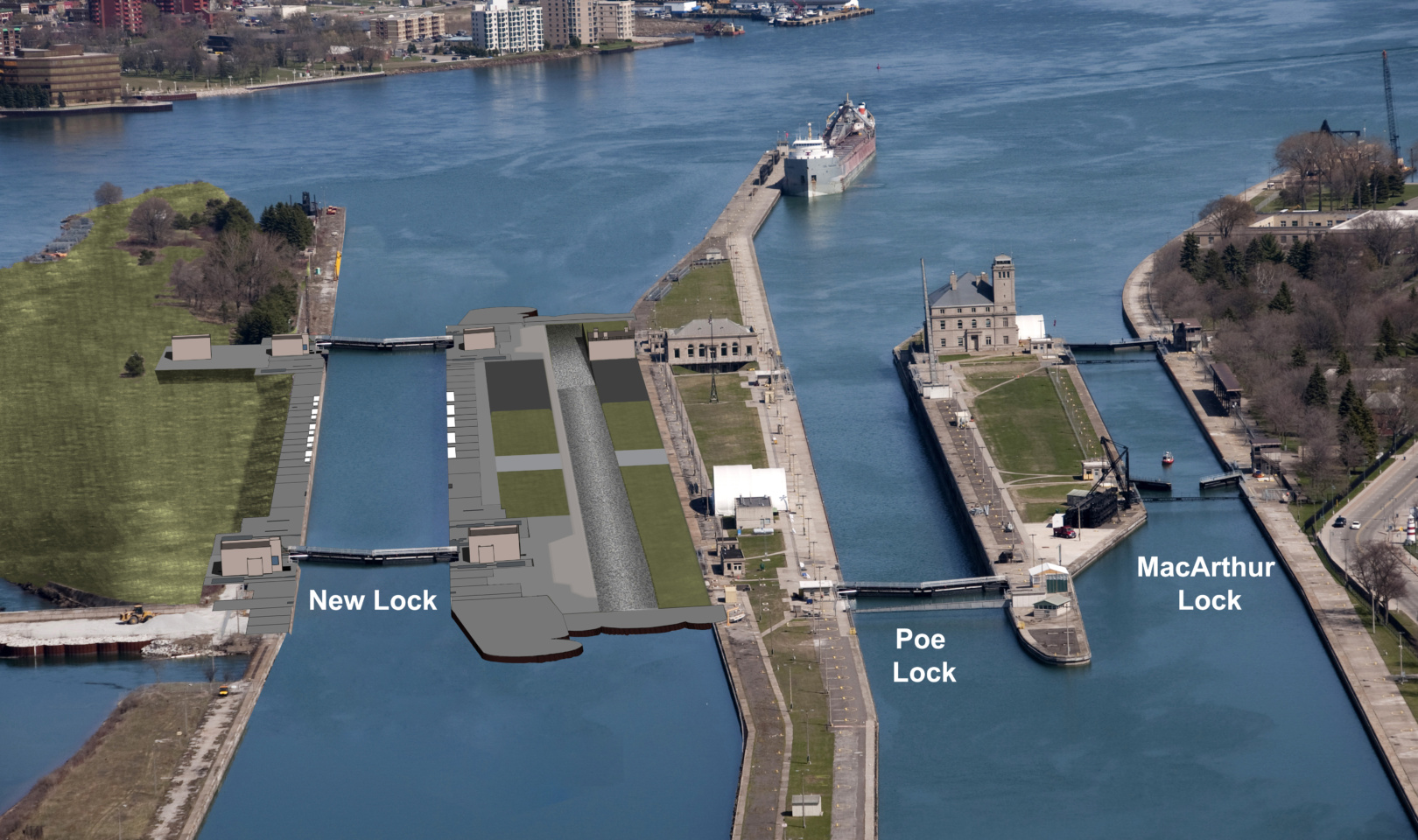 New Lock at the Soo reauthorized in WRDA 2022 at 3.219 billion EUP News